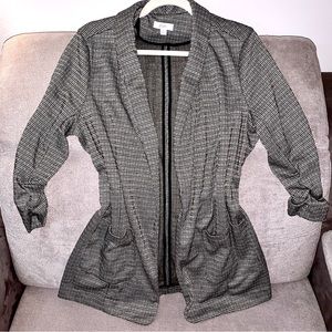 Long Open Front Sweater Jacket